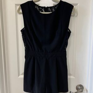 Forever 21 - Black Lace Romper w/ Pockets